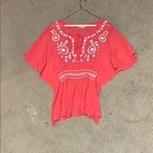 Pink women’s top